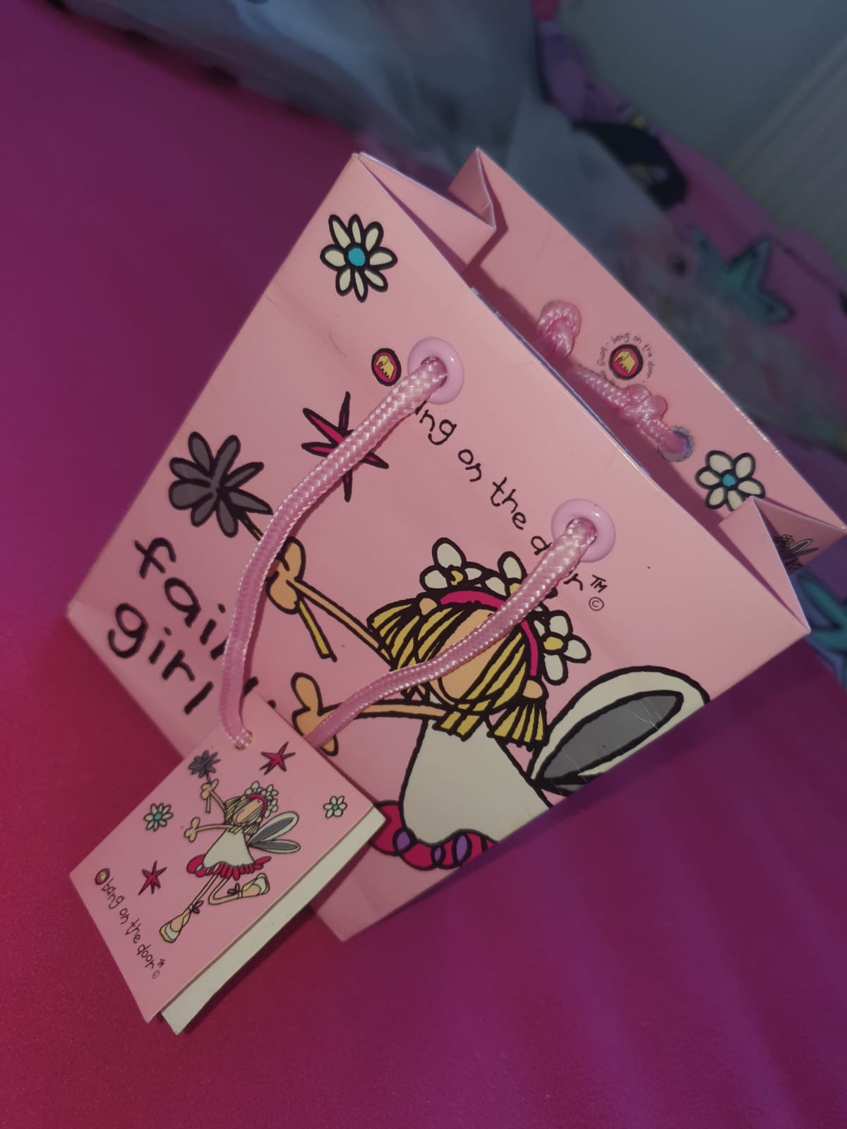 Bang on the Door “Fairy Girl” Mini Gift Bag with Tag.