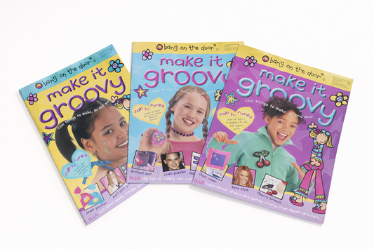 Bang On The Door “Make It Groovy” Magazines – Vintage 2004 Set of 3.