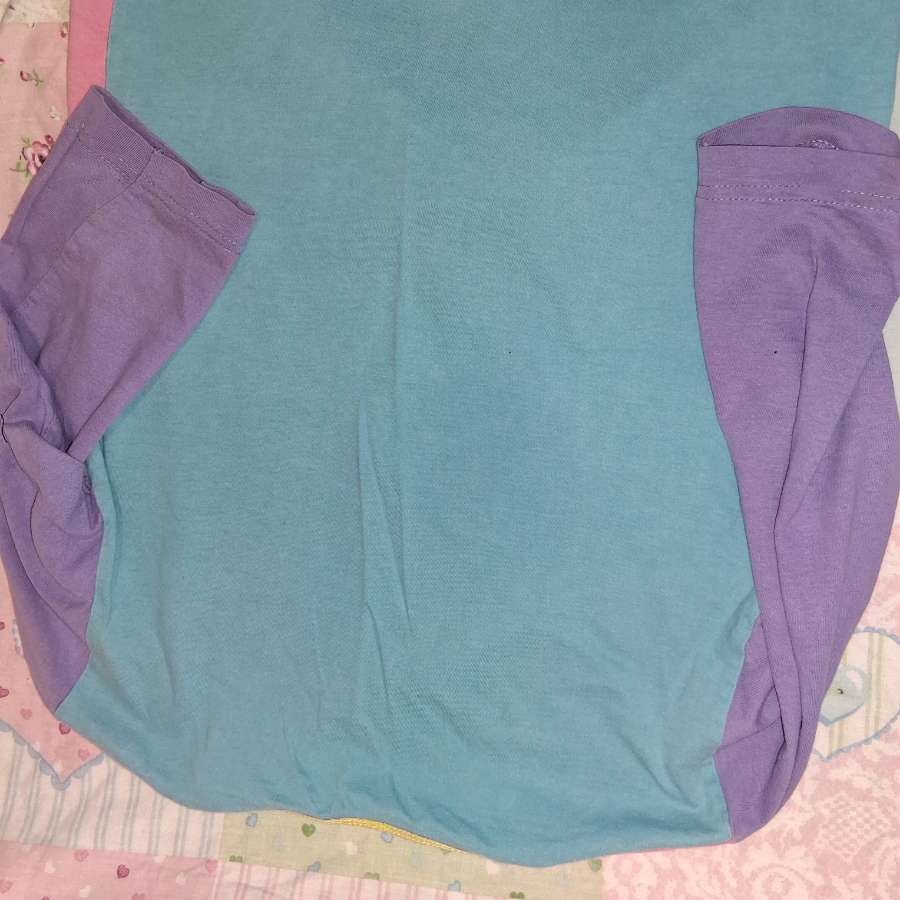 Vintage Bubblegum Girls Long Sleeve Top 6–8 Years | Y2K Cotton Graphic Kids Shirt