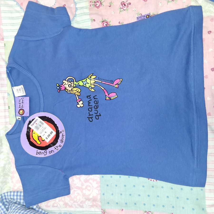 Vintage 2004 Bang On The Door Groovy Chick Pyjama Set Age 8 | Deadstock BNWT Drama Queen