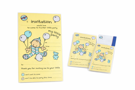 Bang on the Door Baby “My Little Party” Invitations.