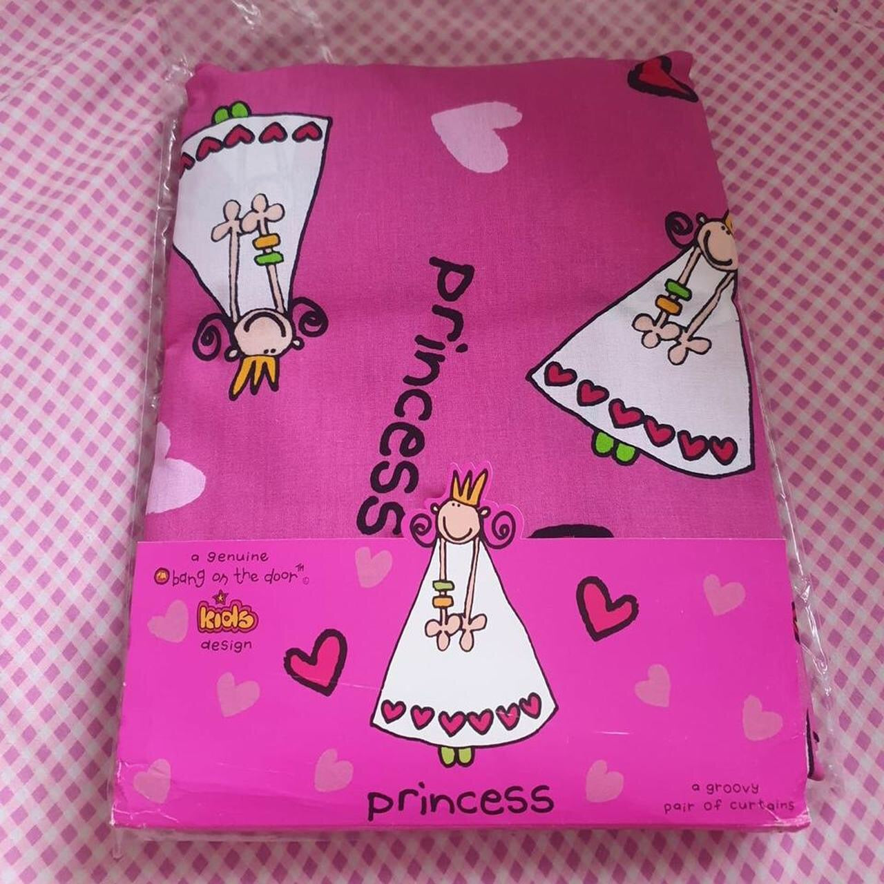Bang On The Door “Princess” Curtains – Rare 2001 Deadstock
