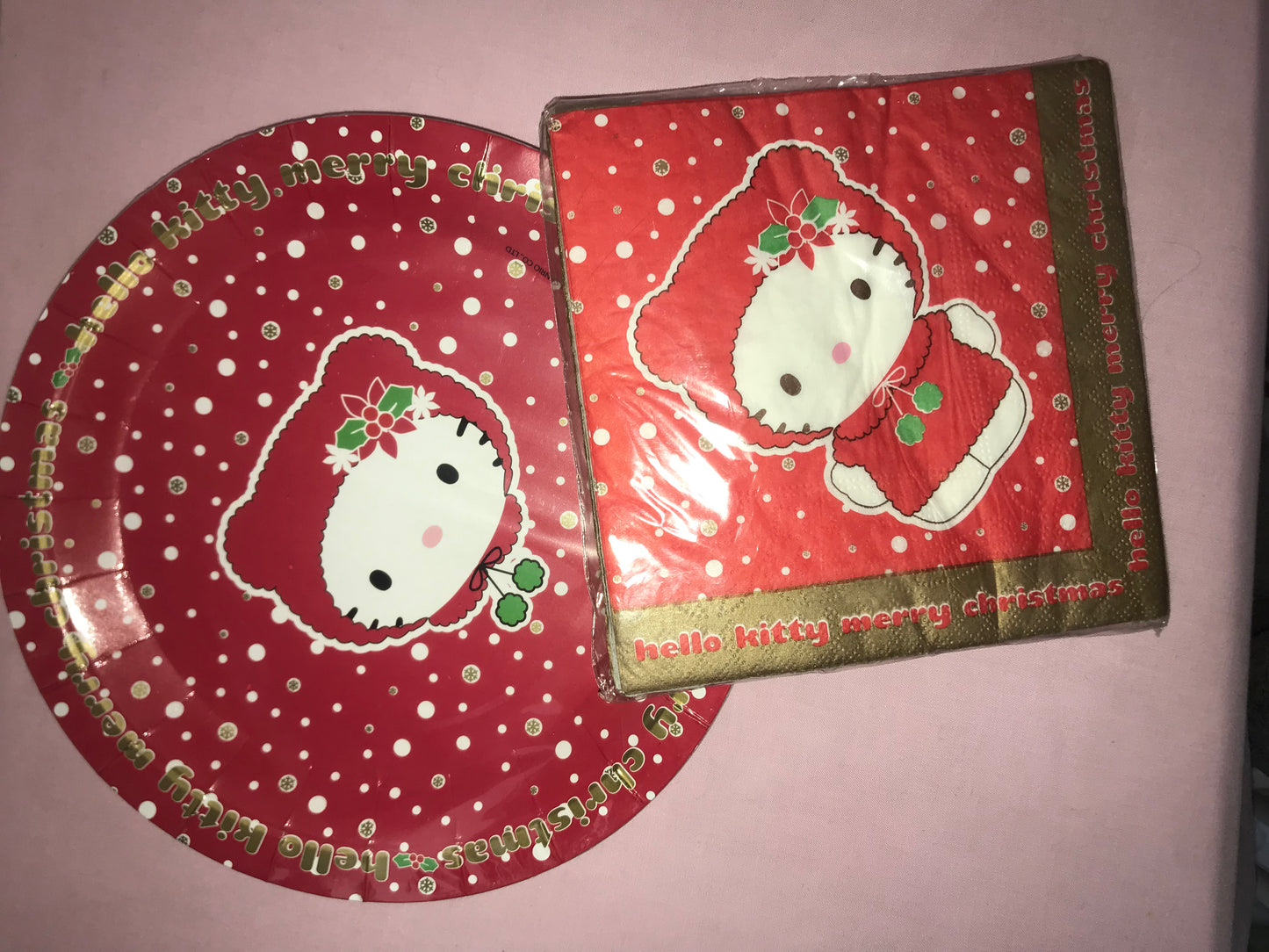 Hello kitty Christmas partywear set -Deadstock 2000s.