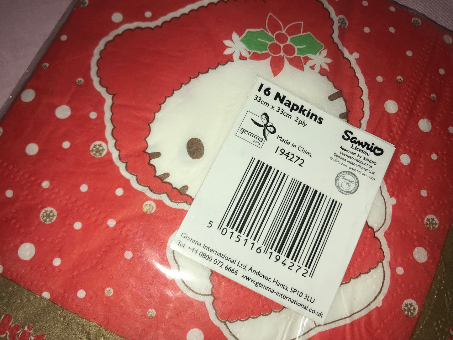 Hello kitty Christmas partywear set -Deadstock 2000s.