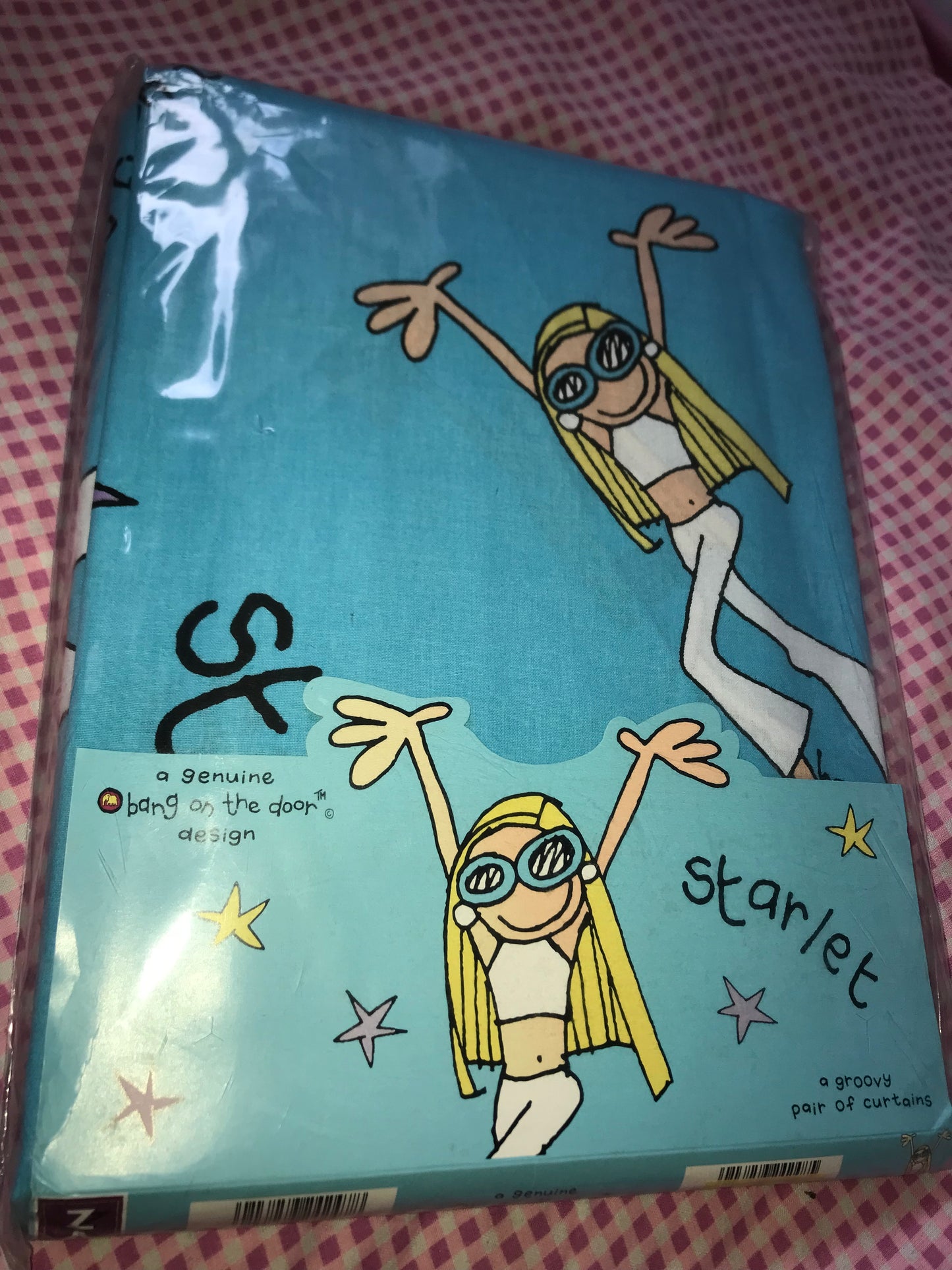 ‘Starlet’ Curtains by bang on the door.