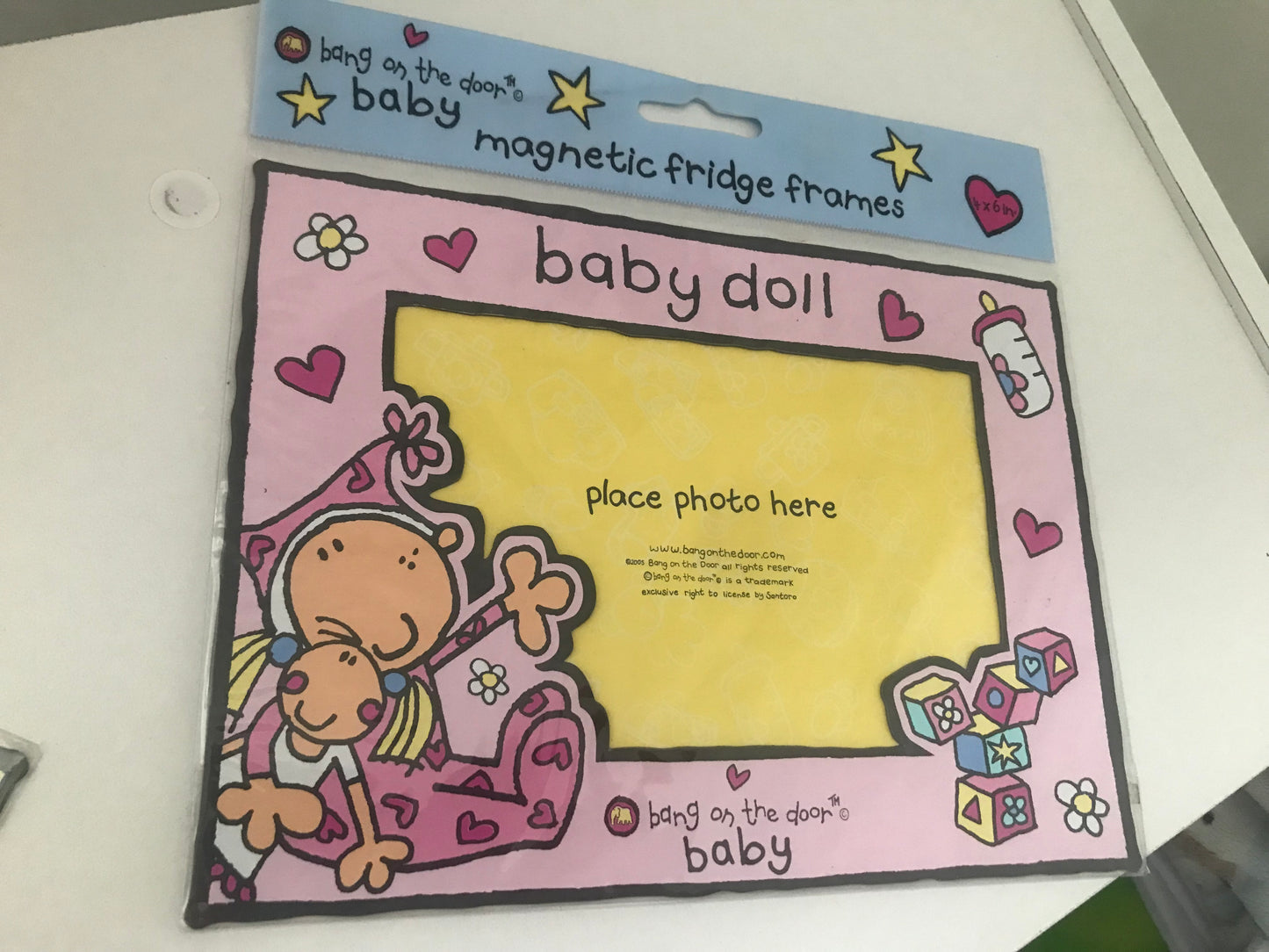 Bang On The Door “Baby Doll” Magnetic Fridge Frame – 2005 Deadstock