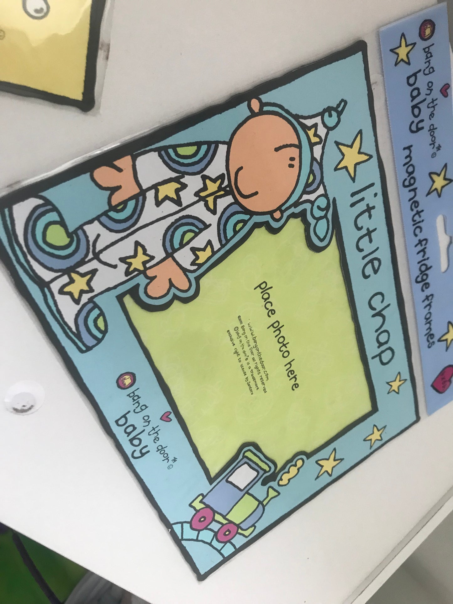 Bang on the Door Baby "Little Chap" Magnetic Photo Frame-2005 Deadstock.