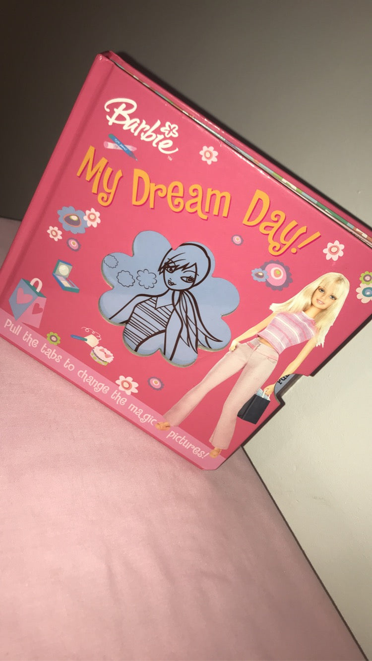 Vintage Barbie “My Dream Day!” Interactive Hardback Book – 2005 Deadstock