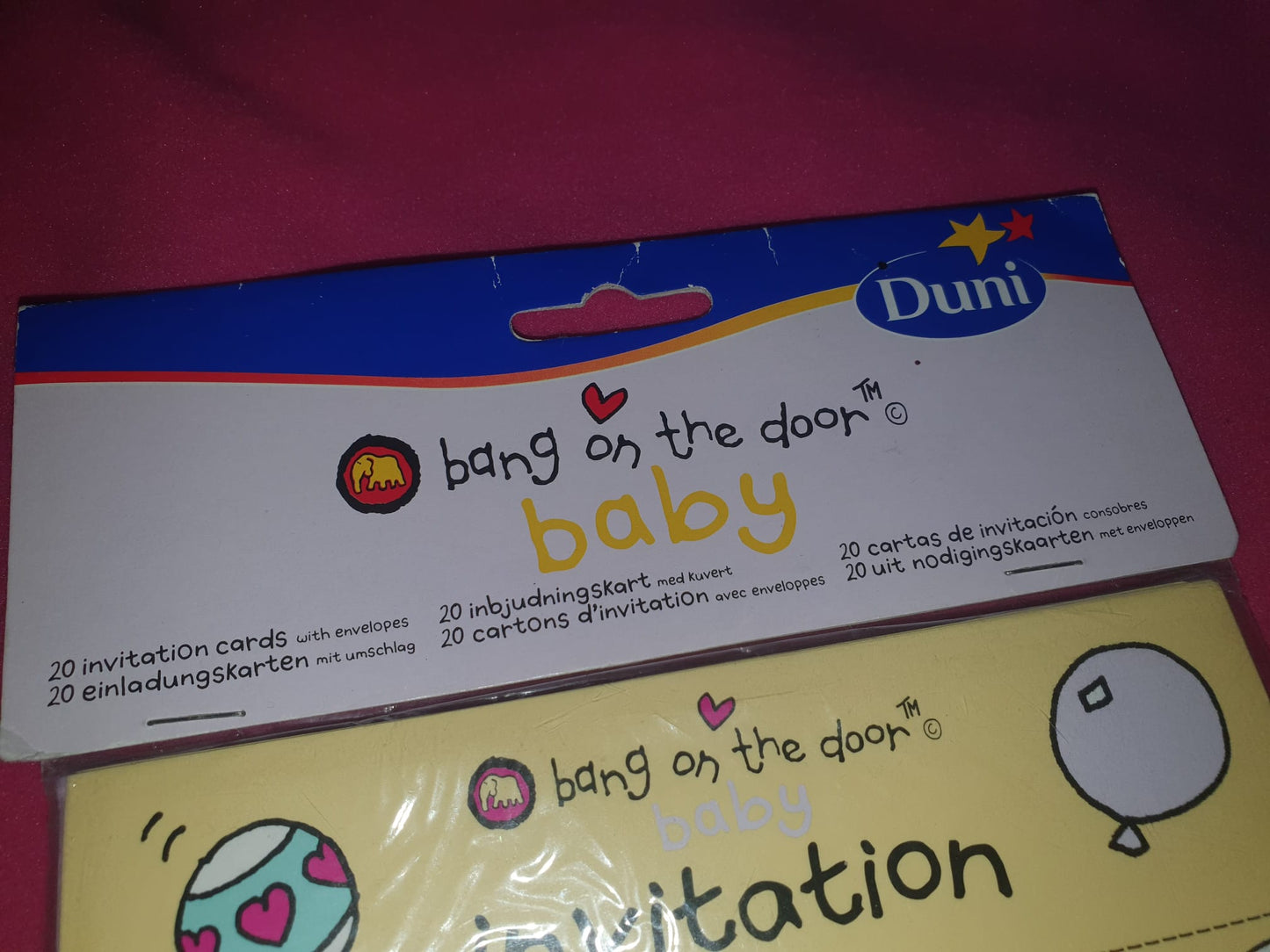 Bang on the Door Baby “My Little Party” Invitations.