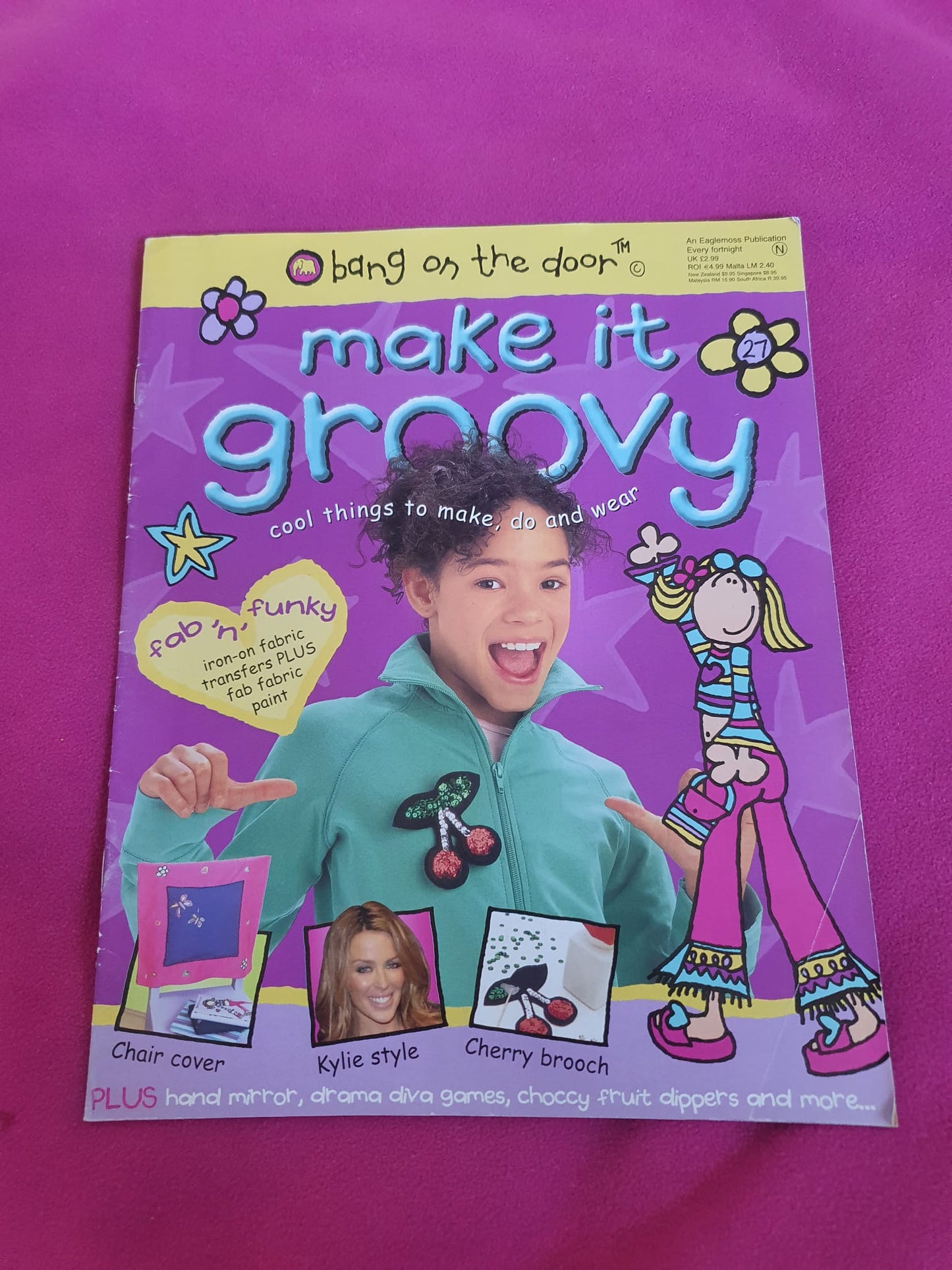 Bang On The Door “Make It Groovy” Magazines – Vintage 2004 Set of 3.