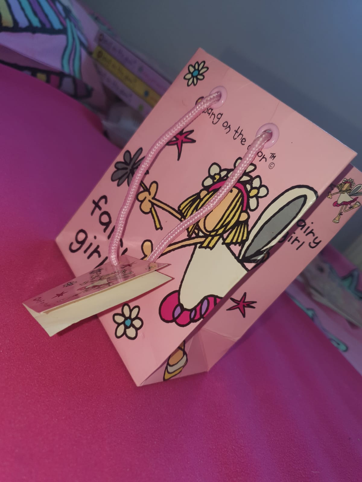 Bang on the Door “Fairy Girl” Mini Gift Bag with Tag.